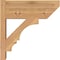 Ekena Millwork Balboa Slat Smooth Outlooker, Western Red Cedar, 7 1/2"W x 18"D x 18"H OUT08X18X18BOA06SWR - alternate 3